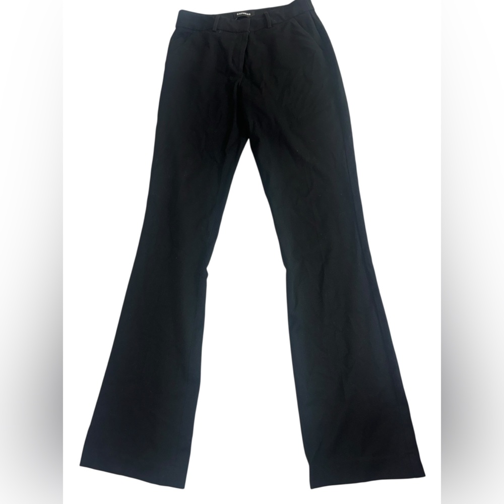 Express Black Satin-Lined Pants